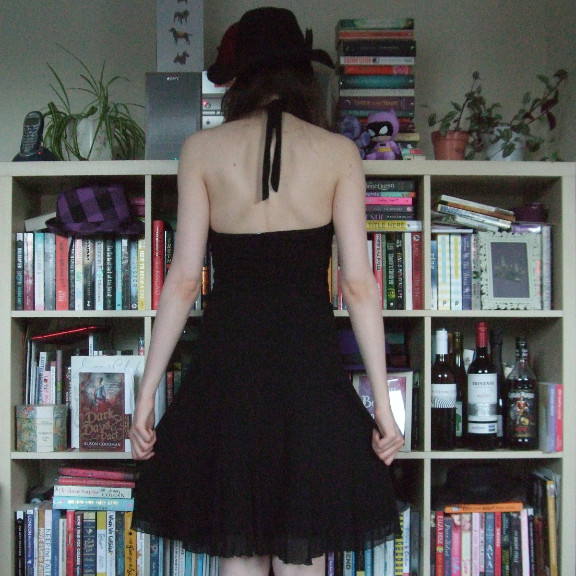 black halterneck dress, black dress, halterneck dress, little black dress, dorothy perkins dress, dorothy perkins halterneck dress, dorothy perkins black dress